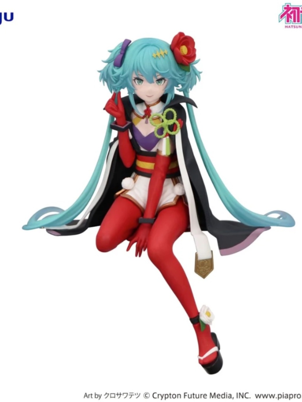 Hatsune Miku - Noodle Stopper Figure (Flower Fairy Camellia )- AMU-